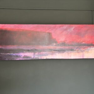 Towards the Estuary (Pink Shoreline)