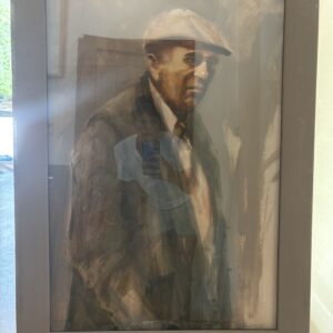 Farmer at Abergavenny Market 1