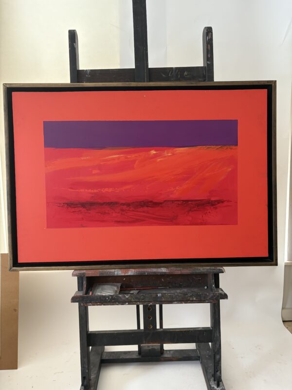 Abstract on Orange and Purple - Image 2
