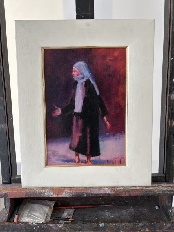 Nun in Habit with Scarf