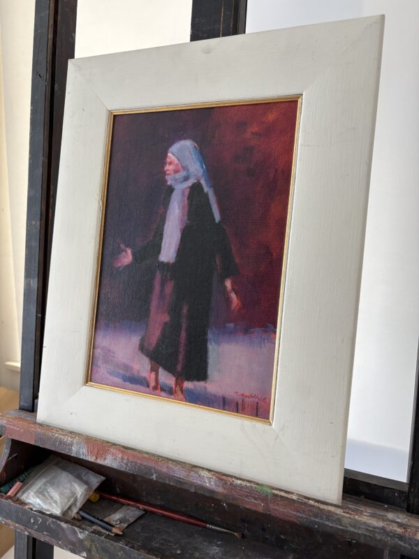 Nun in Habit with Scarf - Image 3